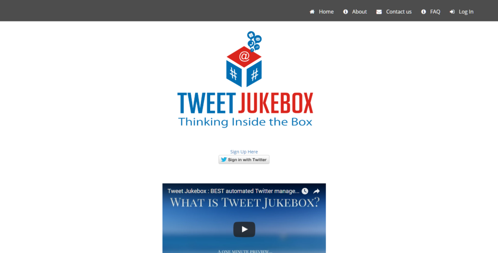 Tweet Jukebox