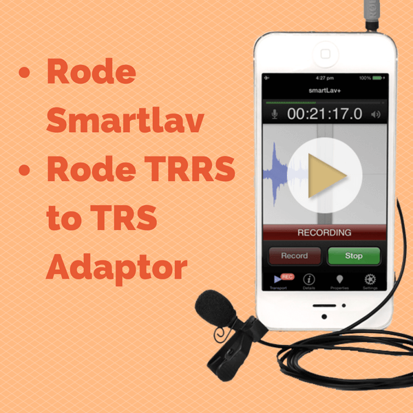 Rode TRRS to TRS Adaptor 