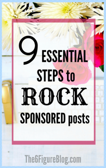 9 Essential Steps to ROCK Sponsored Posts